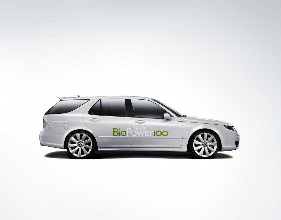  Saab 9-5 SportCombi BioPower 100 Concept 2007 года  (фото 11 из 14)